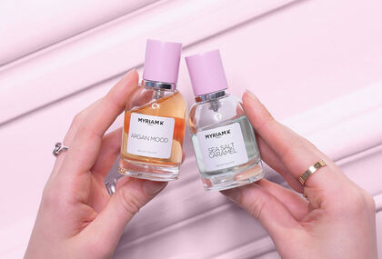 Voyager avec les parfums Myriam K Paris