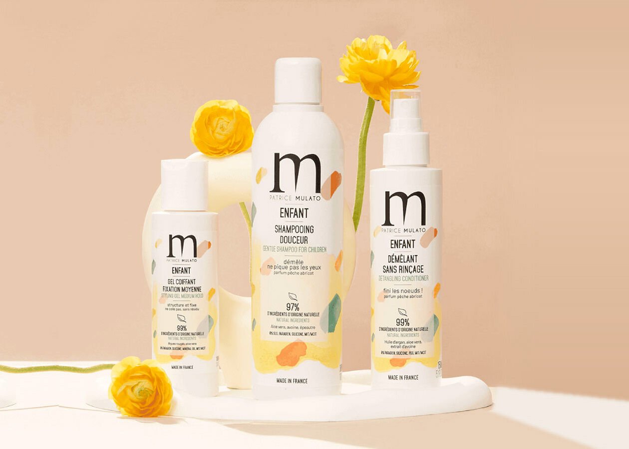 Patrice Mulato : 2 produits de la gamme Enfant achetés, le 3ème offert.