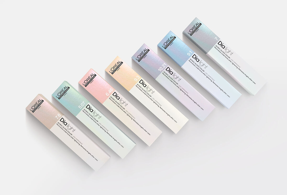 Comment Appliquer Une Patine Dialight Dialight Acidic Gloss Color, coloration ton sur ton L'Oréal Professionnel