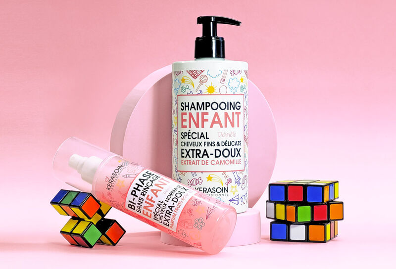 Les soins capillaires des enfants 