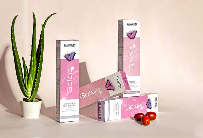 Solaïa : la coloration temporaire brillante et intense