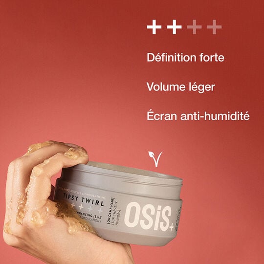 Gelée sublimatrice boucles et ondulations Tipsy Twirl Osis+