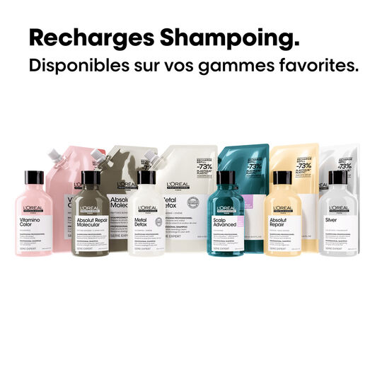 Shampooing d&eacute;jaunissant Silver recharge 500ml
