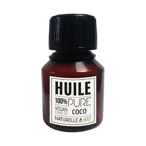 Huile pure coco Naturelle & Bio,  Huile pure coco Naturelle & Bio