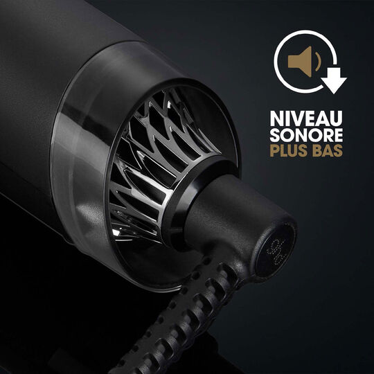 Lisseur s&eacute;chant Duet Style noir