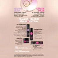 Shampooing pour cheveux color&eacute;s Essentiel Keratin Color
