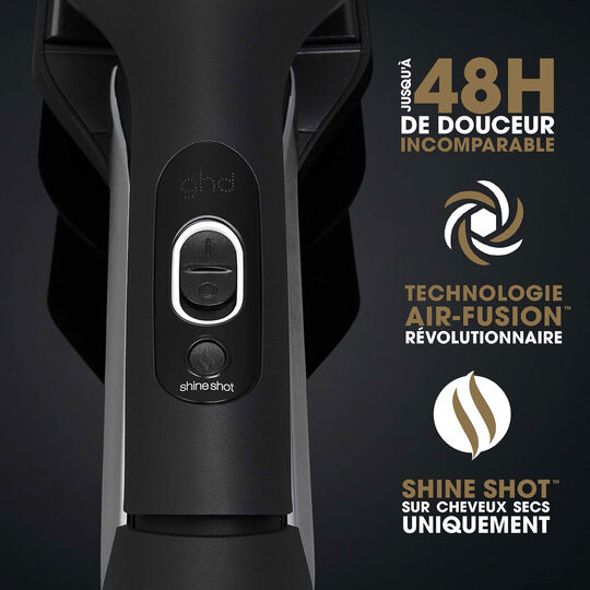 Lisseur s&eacute;chant Duet Style noir