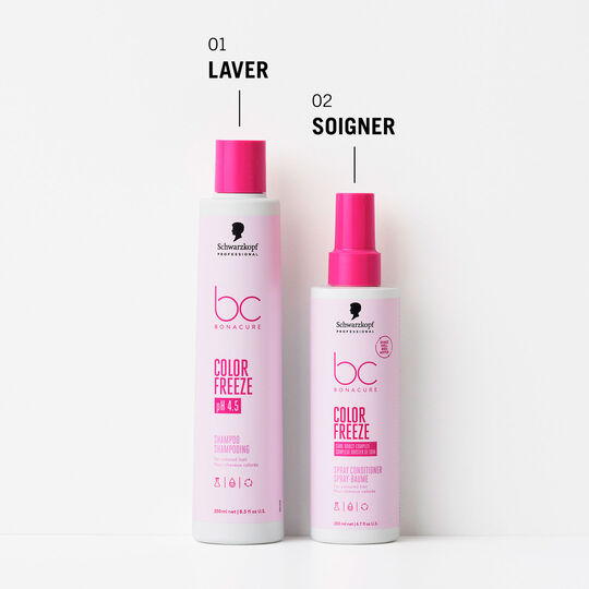 Shampooing pour cheveux color&eacute;s BC Color Freeze 500ml