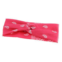 Bandeau bandana enfant Fushia
