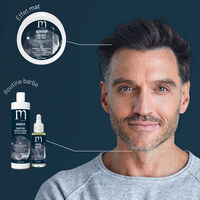 Shampooing cheveux et barbe Monsieur