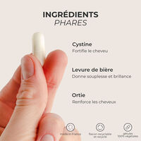 Compl&eacute;ment alimentaire fortifiant capillaire cure 30 jours