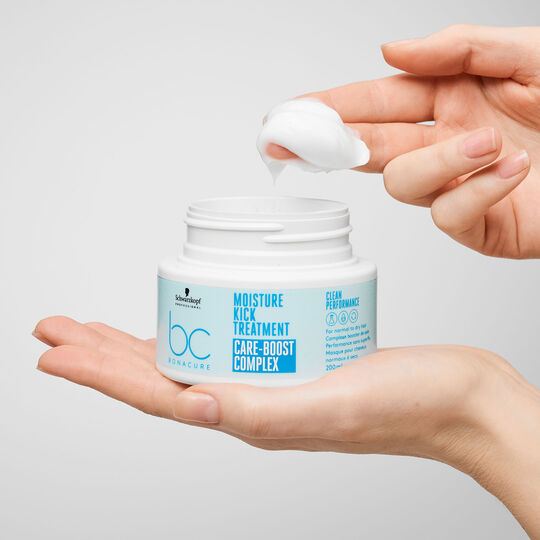 Masque pour cheveux normaux à secs BC Moisture Kick