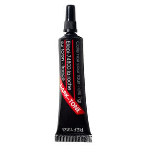 Colle noir pour bande de faux cils