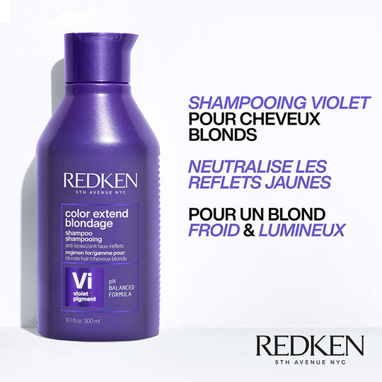 Le rituel Color Extend Blondage pour cheveux blonds