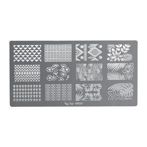 Plaque de stamping nail art 1,  Plaque de stamping nail art 1