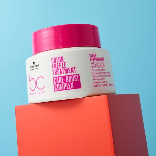Masque pour cheveux color&eacute;s BC Color Freeze