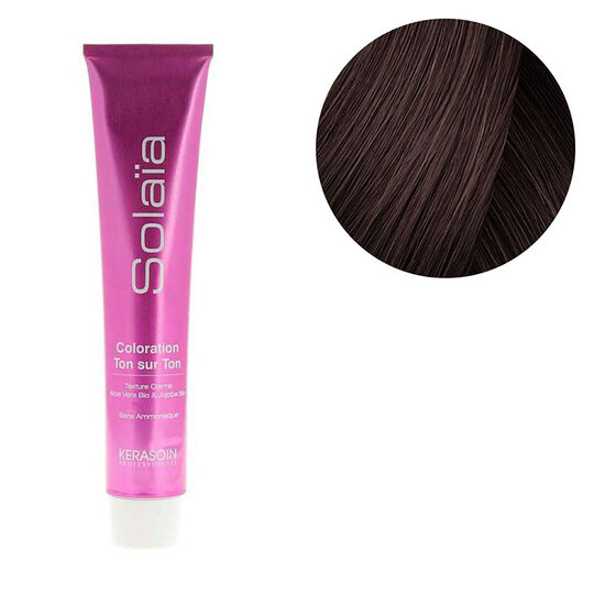 Coloration ton sur ton Sola&iuml;a 6.23 blond fonc&eacute; iris&eacute; dor&eacute;
