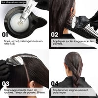 Coloration cr&egrave;me de beaut&eacute; Majirel CC 7.1 blond cendr&eacute;