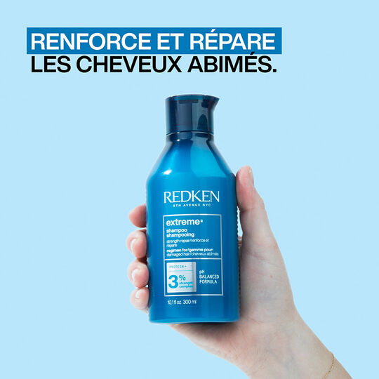 Shampooing fortifiant Extreme pour cheveux abîmés