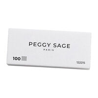 Lot de 10 blocs blancs minces pour ongles,  Lot de 10 blocs blancs minces pour ongles