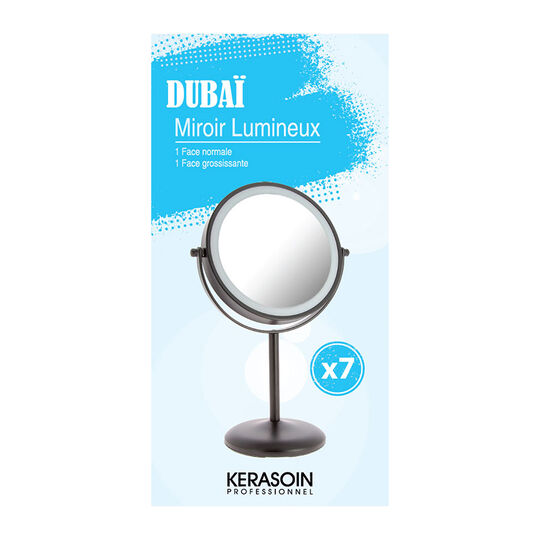 Miroir lumineux rechargeable Duba&iuml;