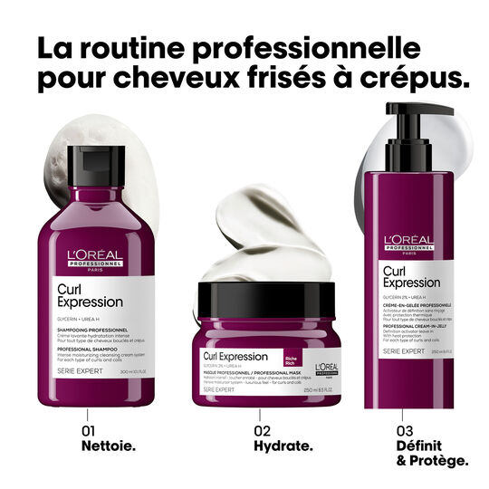 Crème en gelée de définition pour cheveux bouclés Curl Expression