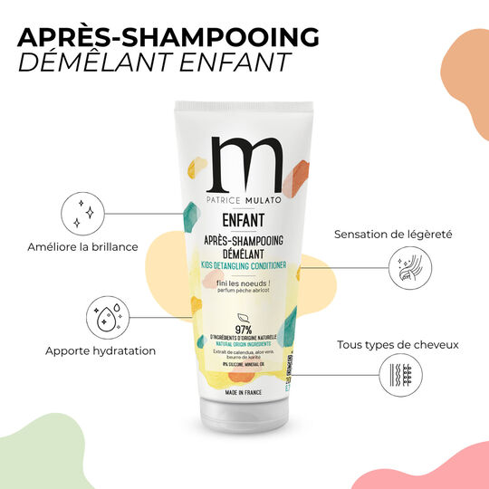 Apr&egrave;s-shampooing d&eacute;m&ecirc;lant enfant
