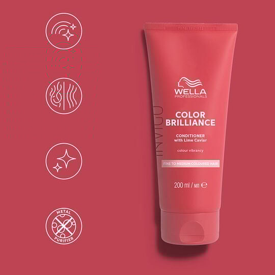 Conditionneur cheveux colorés fins à normaux Invigo Color Brilliance