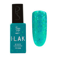 Vernis semi-permanent I-LAK green confetti