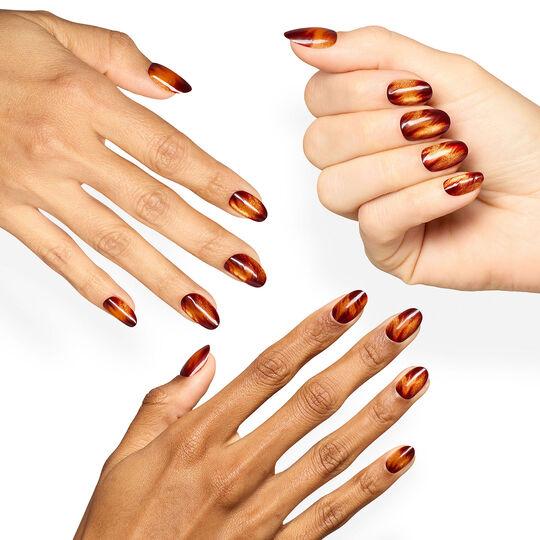 Faux ongles xpress/on burn after glazing