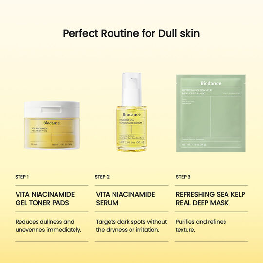 Gel toner pads Vita Niacinamide