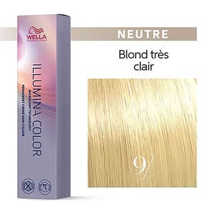 Illumina color 9/ blond tr&egrave;s clair naturel