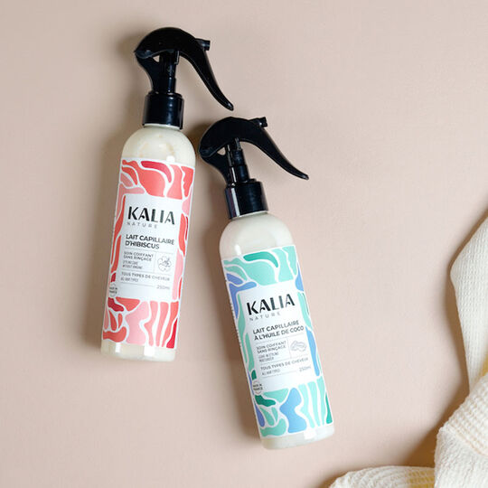 Lait capillaire &agrave; l'hibiscus