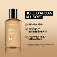 Huile d'argan pour cheveux secs et sensibilis&eacute;s All Soft