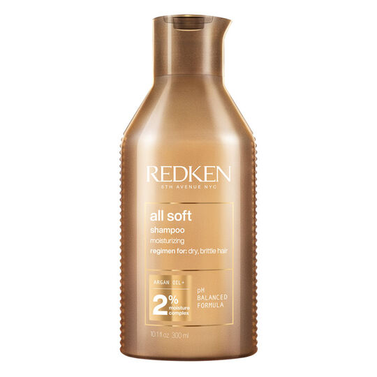 Shampooing hydratant pour cheveux secs et sensibilis&eacute;s All Soft 300 ml