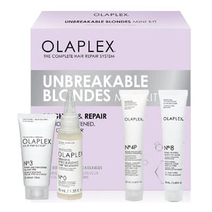 Mini kit pour cheveux blonds incassables