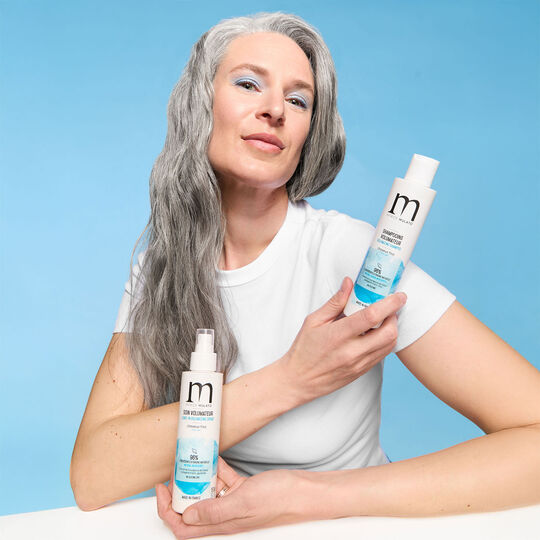 Soin volumateur pour cheveux fins