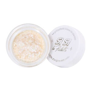 Gel pailleté nuit blanche,  Gel pailleté nuit blanche