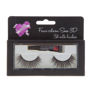 Faux cils en soie 3D N°10,  Faux cils en soie 3D N°10