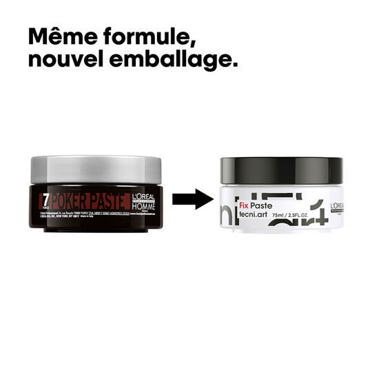 Pâte de coiffage forte Fix Paste Techni.Art