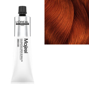 Coloration cr&egrave;me de beaut&eacute; Majirel 6.46 blond fonc&eacute; cuivr&eacute; rouge