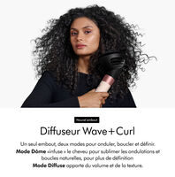 Airwrap i.d. cheveux bouclés frisés