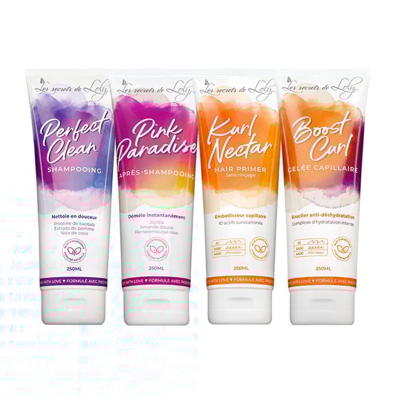 Rituel pour cheveux bouclés épais