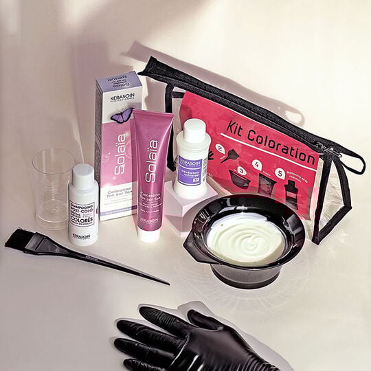 Coloration ton sur ton Sola&iuml;a 6.0 blond fonc&eacute;