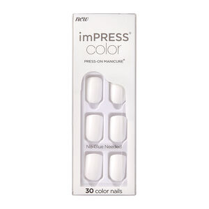 Faux ongles impress color frosting,  Faux ongles impress color frosting