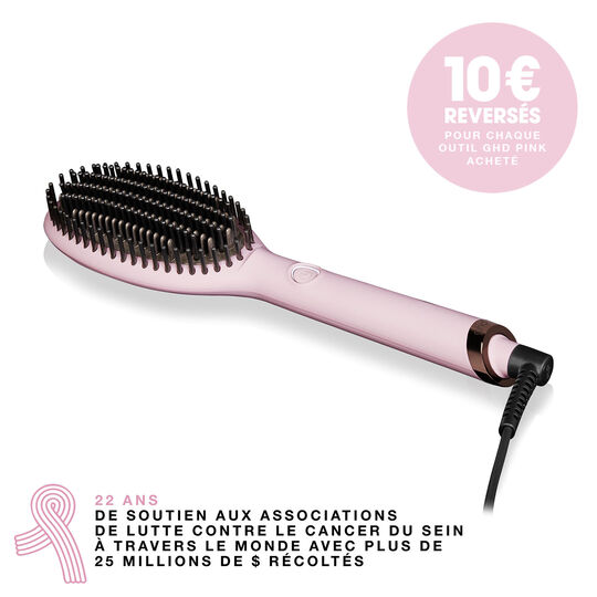 Brosse lissante Glide Collection Pink