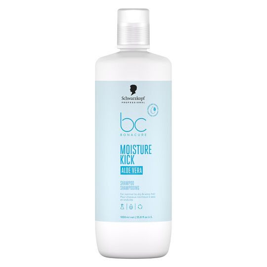 Shampooing hydratant aloe vera BC Moisture Kick 1000 ml