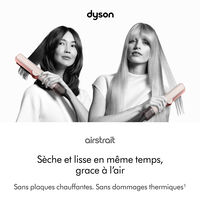 Lisseur s&eacute;chant Airstrait rose ceramique