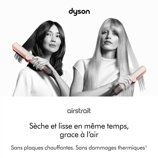 Lisseur s&eacute;chant Airstrait rose ceramique