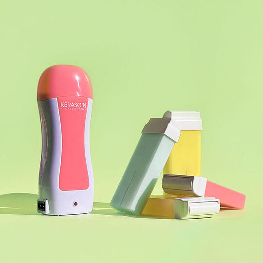 Cartouche de cire &agrave; &eacute;piler verte